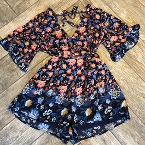 Floral Romper